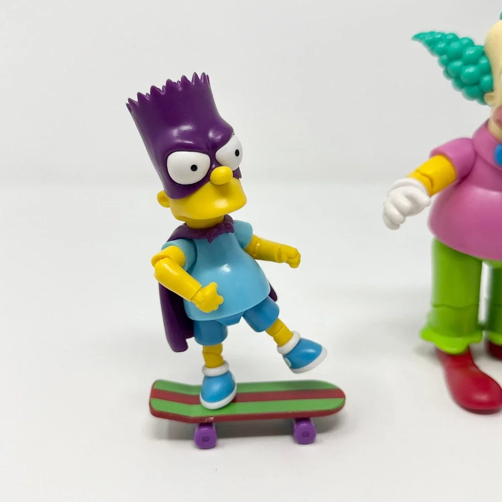 Jakks Pacific The Simpsons Bartman and Krusty the Clown Action Figure Set Toy